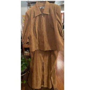 Amanda Smith Brown Skirt Suit 22W